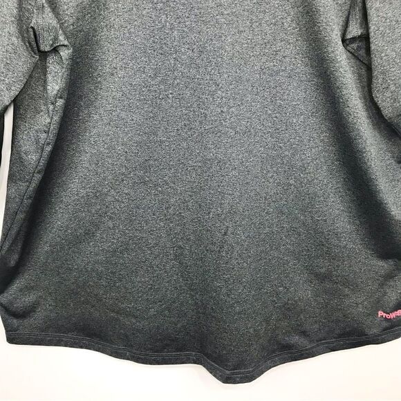 Spyder Active Gray Quarter Zip ProWB Performance Long Sleeve Pullover - Picture 7 of 15